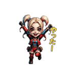ハチャメチャ♥クイーン（個別スタンプ：6）