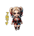 ハチャメチャ♥クイーン（個別スタンプ：17）