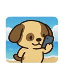 海の犬@SFW（個別スタンプ：4）