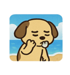 海の犬@SFW（個別スタンプ：9）