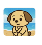 海の犬@SFW（個別スタンプ：16）