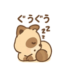 ぼんやりタヌキのまったり（個別スタンプ：8）