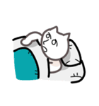 ねこたちと鳥（個別スタンプ：2）