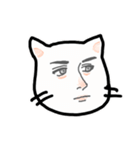 ねこたちと鳥（個別スタンプ：19）