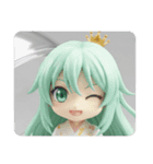 有紗みなみスタンダードセット(四角型)（個別スタンプ：2）