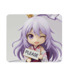 有紗みなみスタンダードセット(四角型)（個別スタンプ：5）