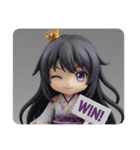 有紗みなみスタンダードセット(四角型)（個別スタンプ：7）