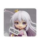 有紗みなみスタンダードセット(四角型)（個別スタンプ：8）