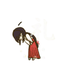 スピリチュアリちゃん9 巫女ちゃんと密くん（個別スタンプ：22）