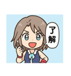 昔のRPGキャラ風スタンプ5（個別スタンプ：3）