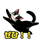 ハチワレ猫のテオ1（個別スタンプ：18）
