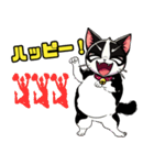 ハチワレ猫のテオ1（個別スタンプ：20）