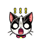 ハチワレ猫のテオ1（個別スタンプ：33）