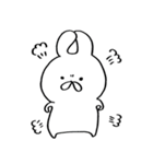 うさぎのだらだら生活（個別スタンプ：5）