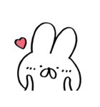 うさぎのだらだら生活（個別スタンプ：11）