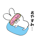 うさぎのだらだら生活（個別スタンプ：16）