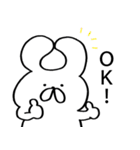 うさぎのだらだら生活（個別スタンプ：18）