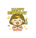 ちえのLINEスタンプ（個別スタンプ：19）