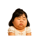 トゥル 太っちょ 女の子（無言）（個別スタンプ：7）