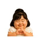 トゥル 太っちょ 女の子（無言）（個別スタンプ：17）
