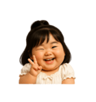トゥル 太っちょ 女の子（無言）（個別スタンプ：32）
