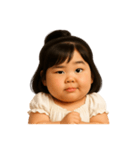 トゥル 太っちょ 女の子（無言）（個別スタンプ：33）
