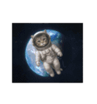 動く！宇宙猫（個別スタンプ：22）