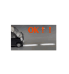 走る車スタンプ（個別スタンプ：8）