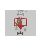 鉄道で働くクマ 【追加改訂版2】（個別スタンプ：7）