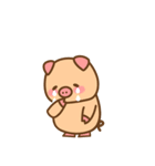 ぶーぶーちゃん ちびぶーぶー 幸せな日々 2（個別スタンプ：24）