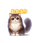 とにかくかわいいエキゾチックロングヘアー（個別スタンプ：8）