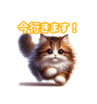 とにかくかわいいエキゾチックロングヘアー（個別スタンプ：17）