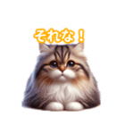 とにかくかわいいエキゾチックロングヘアー（個別スタンプ：40）