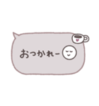 大人かわいい♡吹き出し(毎日使える言葉)（個別スタンプ：24）