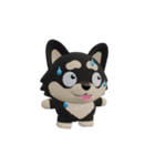 動くかわいい3Dポメラニアン（個別スタンプ：5）
