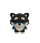 動くかわいい3Dポメラニアン（個別スタンプ：7）