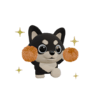 動くかわいい3Dポメラニアン（個別スタンプ：22）