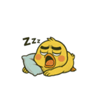 メンタル崩壊ひよこ（動くスタンプ）（個別スタンプ：10）