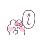 笑顔のうしゃぎ！！ ピンク（個別スタンプ：38）