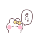 笑顔のうしゃぎ！！ 黄色（個別スタンプ：1）