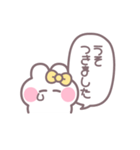 笑顔のうしゃぎ！！ 黄色（個別スタンプ：3）