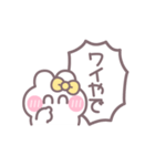 笑顔のうしゃぎ！！ 黄色（個別スタンプ：8）