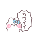笑顔のうしゃぎ！！ 水色（個別スタンプ：5）