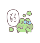 笑顔のうしゃぎ！！ 水色（個別スタンプ：10）