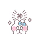 笑顔のうしゃぎ！！ 水色（個別スタンプ：25）