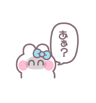 笑顔のうしゃぎ！！ 水色（個別スタンプ：37）
