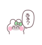 笑顔のうしゃぎ！！ 緑色（個別スタンプ：37）