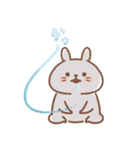自由なうさぎ usamusiのスタンプ23（個別スタンプ：4）