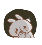 自由なうさぎ usamusiのスタンプ23（個別スタンプ：11）
