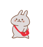 自由なうさぎ usamusiのスタンプ23（個別スタンプ：16）